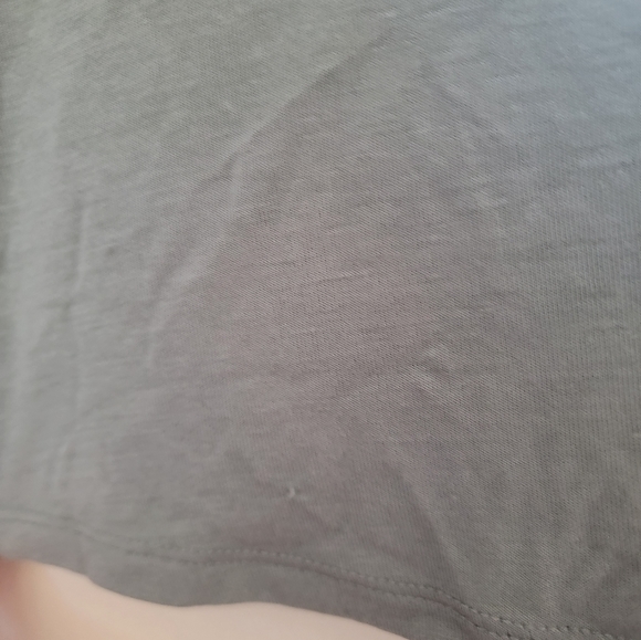 Athleta Cloudlight Twist Back Tank Top Size Medium Green/Grey - Picture 5 of 6